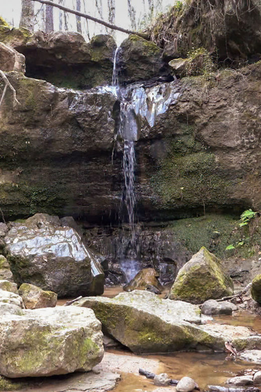 waterfall at Sicily Island Hills, Louisiana