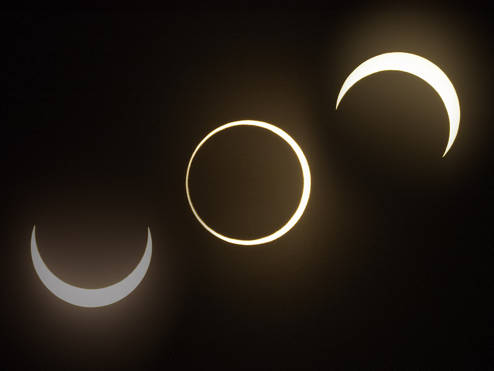 annular eclipse and ring of fire
