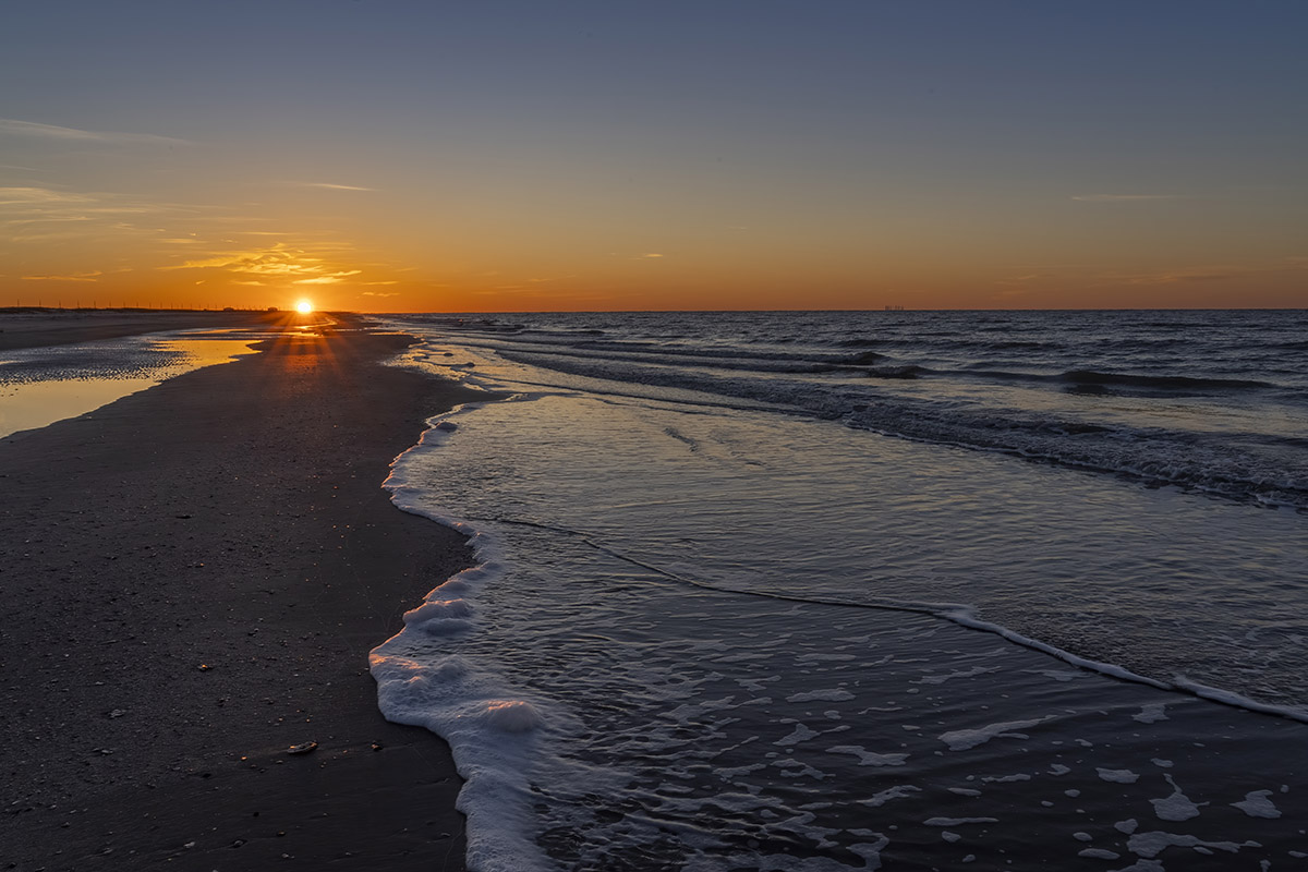 sunrise on beach