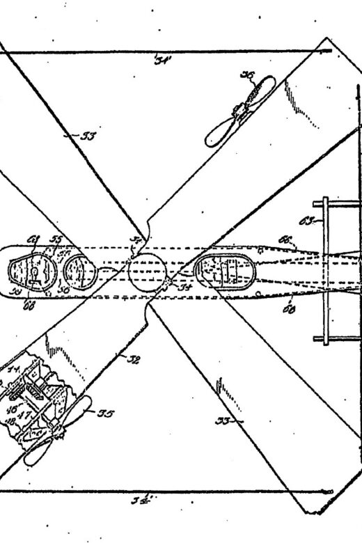 patent drawing of helicopter
